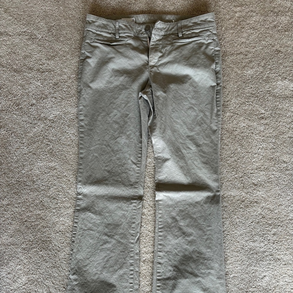 Low rise trousers